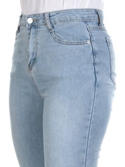 10097 BLUE Джинсы женские AMG JEANS (98% хлопок, 2% лайкра)
