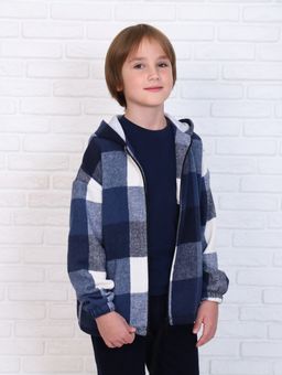 ТД030 Толстовка Дели с капюшоном (синий) - Милаша фото 7