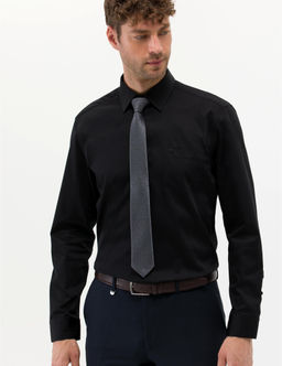 Siyah Regular Fit Uzun Kollu Klasik G_mlek - Pierre cardin фото 4