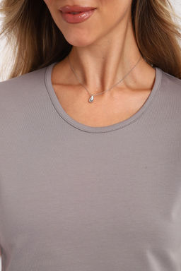 83908 укороченная футболка женская - Натали фото 36