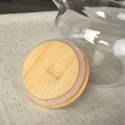 Чайник заварочный 1100 мл / G125-21 /уп 48/ крышка бамбуковая - Галеонтрейд фото 6