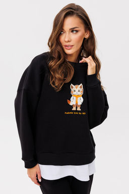 Свитшот GO F4091/40-02.170-176 черный