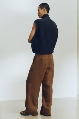 Pantal?n de lino Loose Fit - H&m фото 8