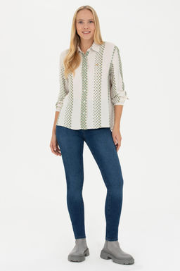 Женские темно-синие джинсовые брюки - U.s. polo assn фото 15