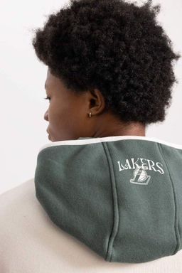 DeFactoFit Толстовка свободного покроя с капюшоном NBA Los Angeles Lakers  фото 6