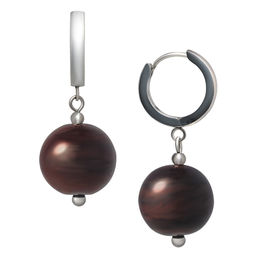 Серьги из муранского стекла MAROON LS3551