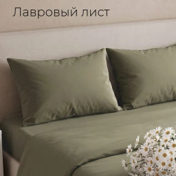 Простынь2,0сп() поплин(салатовый)