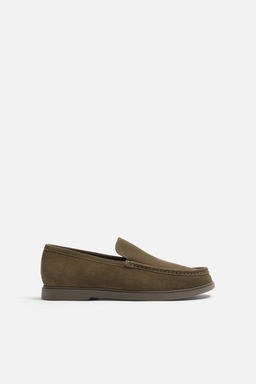 CASUAL LEATHER LOAFERS - Zara фото 5
