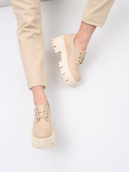 Туфли полуботинки 202.90200m.Бежевый