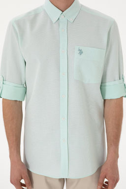 Erkek Mint Uzun Kollu G_mlek Sepette S_rpriz _ndirim - U.s. polo assn фото 6