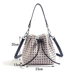 Женская сумка, нейлон, MIRONPAN 11235 Молочный  фото 2