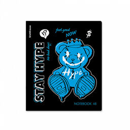 Цена за 5 шт. Тетрадь общая ученическая ErichKrause Low Battery, 48 листов, клетка, матовая ламинация+выборочный УФ-лак_MIX-PACK  фото 4