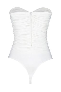 TRENDYOLMILLA Ekru Astarl? Drapeli C?tc?tl? Orme Body TPRSS23BD00027  фото 16