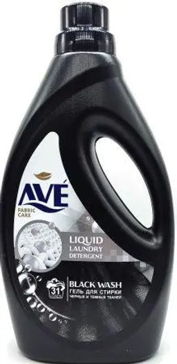 "AVE" Жидкое средство для стирки (1900мл) тёмных и чёрных вещей.6 АКЦИЯ !