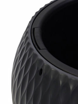 Кашпо для цветов Жемчужина, 4 л, d=29 см, h=19.5 см, пластик, со вставкой, подвесное, цвет графитовый - Simaland фото 4