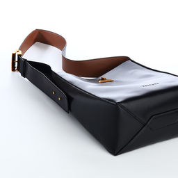 Сумка женская TEXTURA на винтовом замке, 24×11×24 см, чёрная