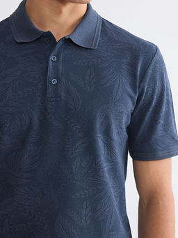 Polo Yaka Desenli Pike Erkek Ti??rt