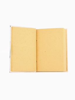 Блокнот в твёрдой обложке плетёный, 48 листов, 14×18×2 см, чёрно-белый