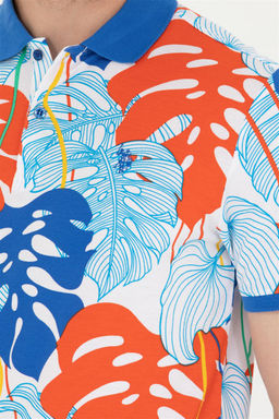 U. S. Polo Assn Мужская белая футболка с воротником-поло - U.s. polo assn фото 14