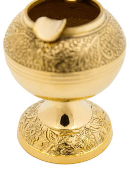 Пепельница Шар на ножке №Кп785 2шт/уп - Ганг фото 4