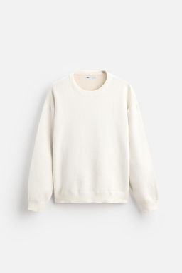 TEXTURED COTTON SWEATER - Zara фото 23