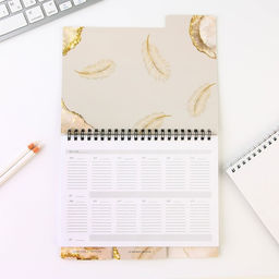 Планинг-ежедневник на спирали с разделителями Учитель источник мудрости и знаний, А5, 45 листов - Artfox фото 4