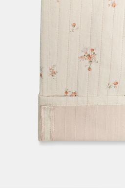JEANS ZW COLLECTION TAPERED TIRO MEDIO FLORES / Beige - Zara фото 10