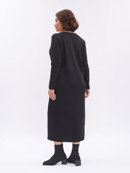 Платье из джерси ZPP81008BLK01 - ZORY фото 9