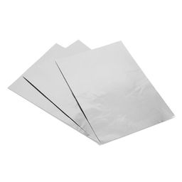 Фольга для чеканки А4, 3 листа, серебряная, в папке - Simaland фото 2