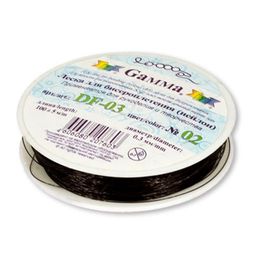 Zlatka / Gamma Леска для бисера DF-03 d 0.3 мм 100 м 0.5 м