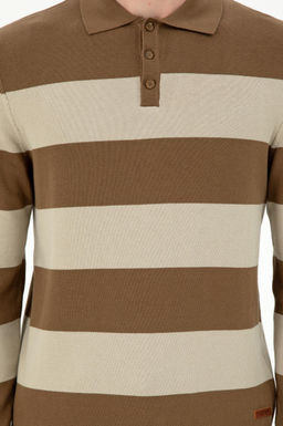 Мужской свитер цвета хаки Неожиданная скидка в корзине - U.s. polo assn фото 6