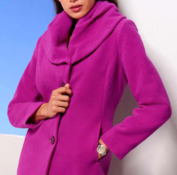 Пальто, ярко-сиреневое - Ashley brooke фото 5