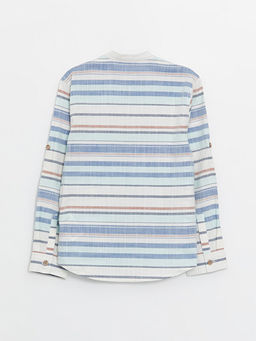 Hakim Yaka ?izgili Erkek ?ocuk G?mlek