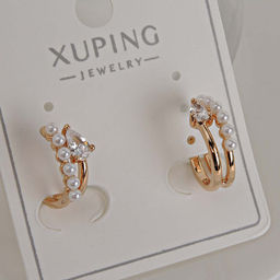 XUPING Серьги с замком кольцо арт. 18 1560 (id 281924)