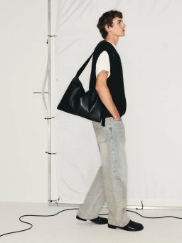 Джинсы relax fit с эффектом стирки / Zarina  фото 2