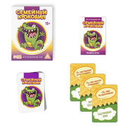 Игра Семейный Крокодил на объяснение слов, 70 карт, 10+ - Лас играс фото 2