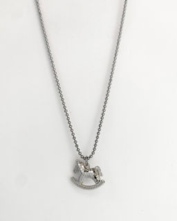 Подвеска на цепочке Лошадка