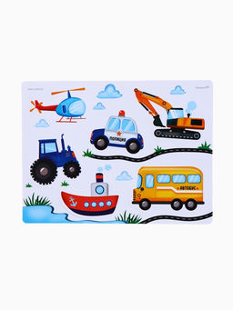 Игрушки - стикеры для купания в ванне «Машинки», EVA, набор 12 шт.