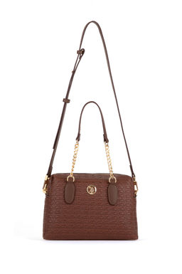 Женская коричневая сумка через плечо Неожиданная скидка в корзине - U.s. polo assn фото 6