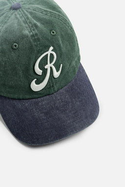 WASHED CAP WITH EMBROIDERY - Zara фото 3