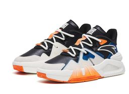 Кроссовки Чёрный/Белый/Оранжевый