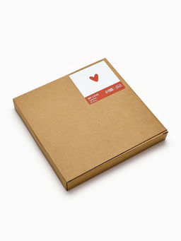 Тарелка плоская керамическая Любовь в деталях, d=20 см, ручная работа