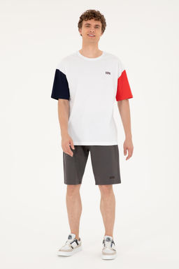 U. S. Polo Assn / Мужские трикотажные шорты антрацитового цвета - U.s. polo assn фото 3