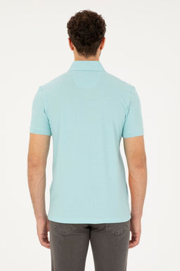 Мужская футболка водно-зеленого цвета Неожиданная скидка в корзине - U.s. polo assn фото 5