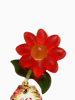 Цена за 2 шт. Леденец на палочке цветок С 8 марта, микс - Фабрика счастья фото 6