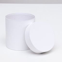 Набор круглых коробок 5в1 Белизна перламутровая, 20 20 15 15 см - Simaland фото 5