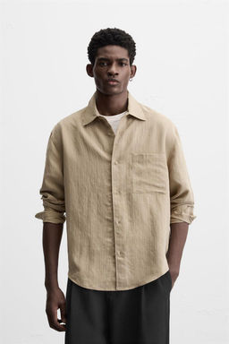 FLOWING SHIRT WITH POCKET - Zara фото 2