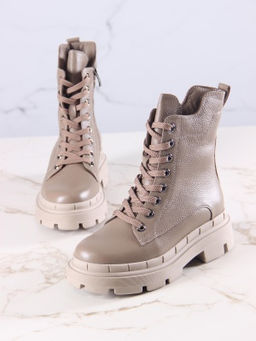 Ботинки 346.astra30be. cocoa flotter / Байка