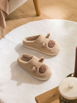 Hayvan Fig?rl? Pel?? Kad?n Ev Terli?i