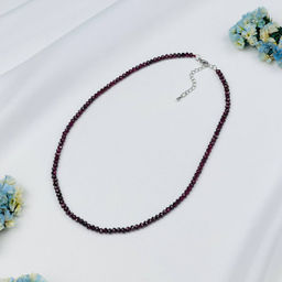 Колье из Граната (Пироп) 45 см +